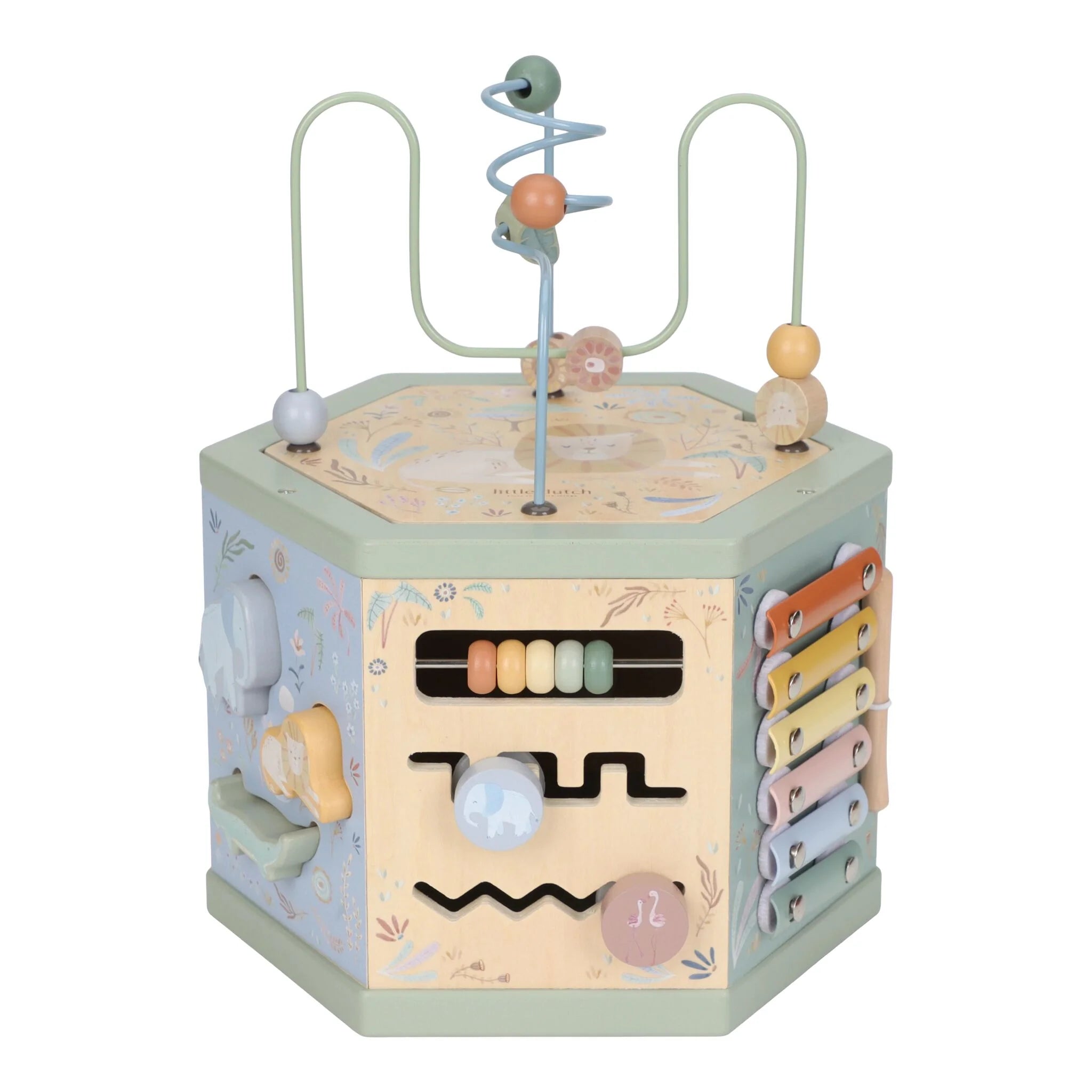 Little Dutch - Cubo Multiattività Verde Savana Friends
