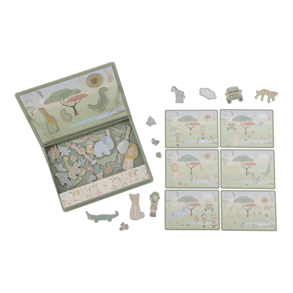 Little Dutch - Puzzle Magnetico Animali Della Savana