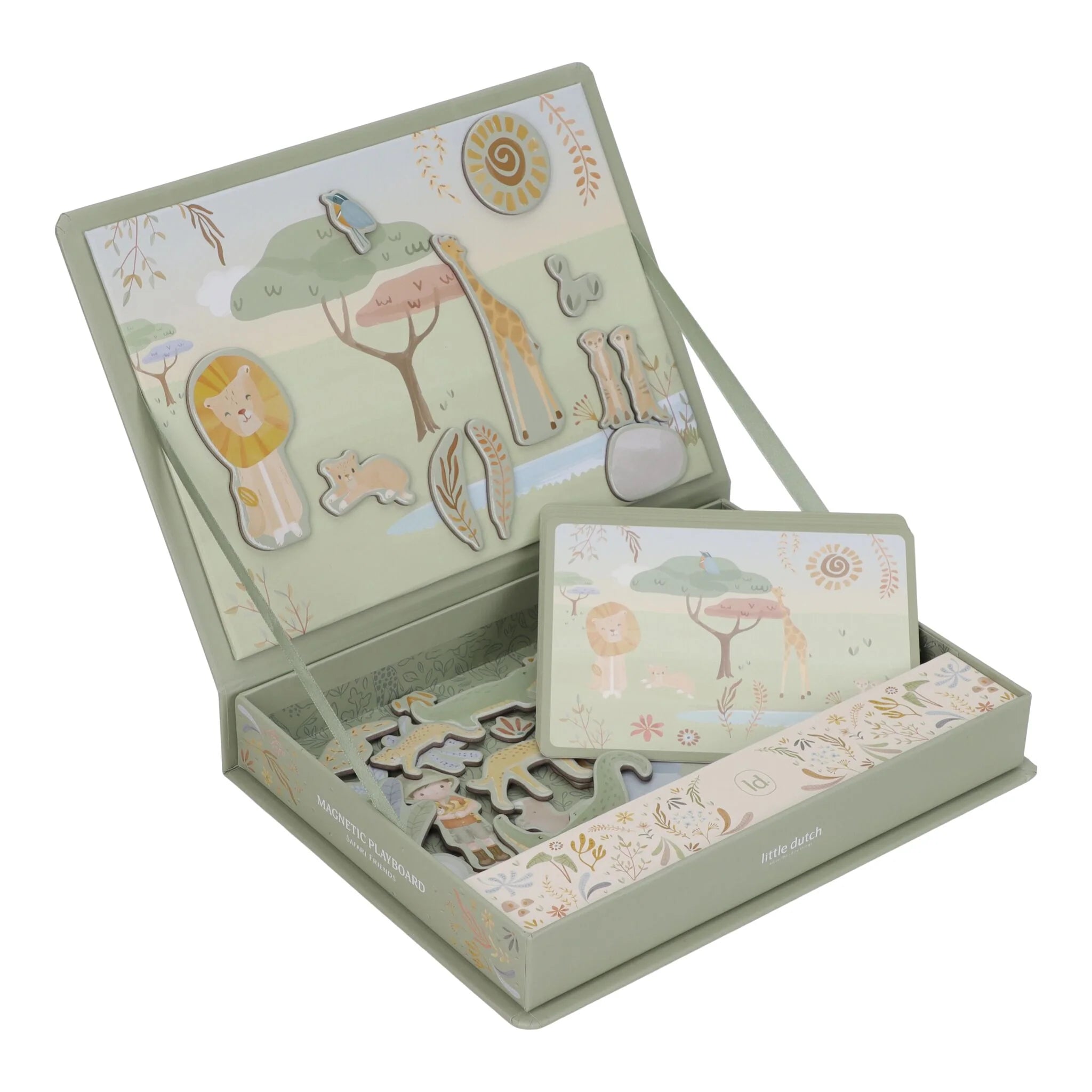 Little Dutch - Puzzle Magnetico Animali Della Savana