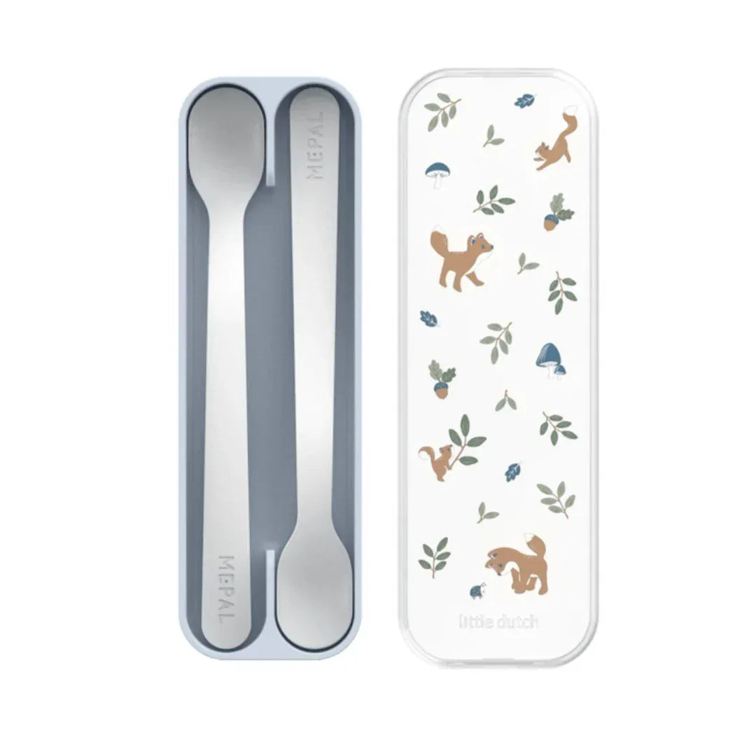Little Dutch - Set Cucchiai Due Pezzi  con custodia