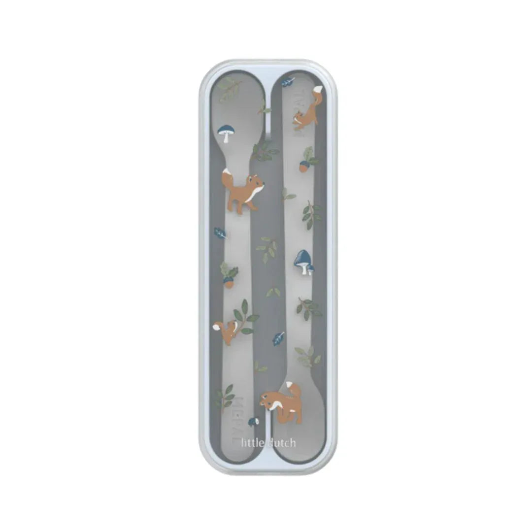 Little Dutch - Set Cucchiai Due Pezzi  con custodia
