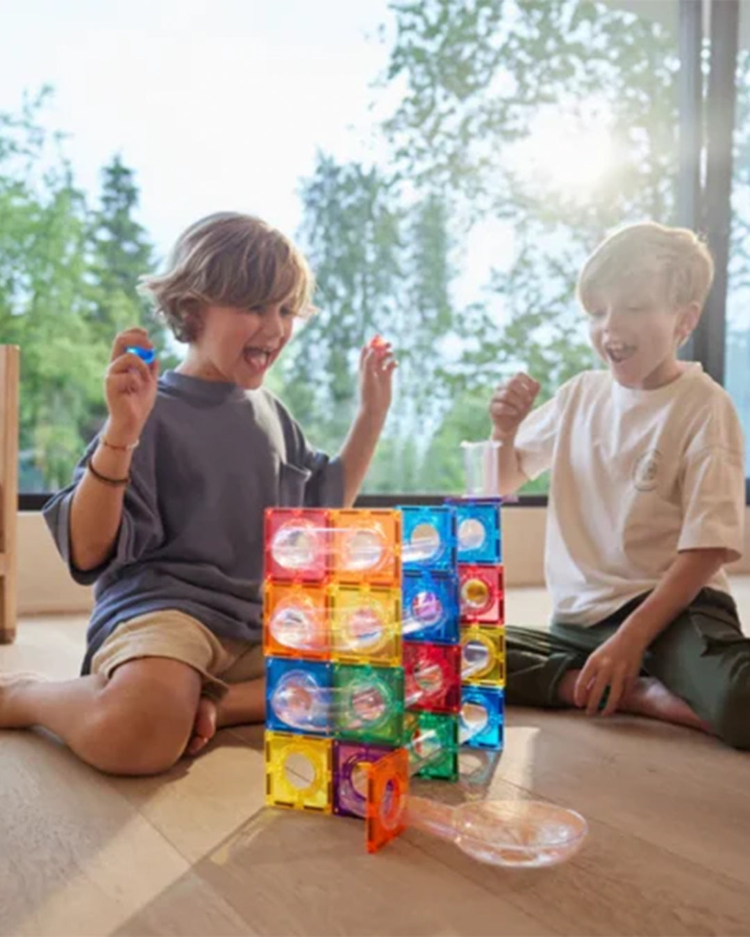 Clever Clixx - 100 Pezzi – Discesa – Palle Luminose