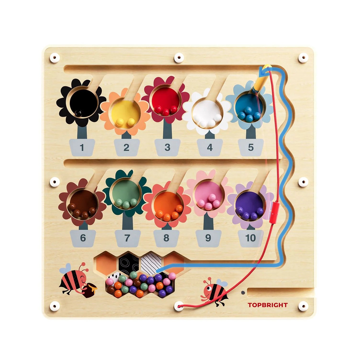 TOPBRIGHT - Labirinto Magnetico - Fiori