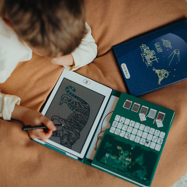 KidyWolf - Mini lavagna Da Disegno - Spazio