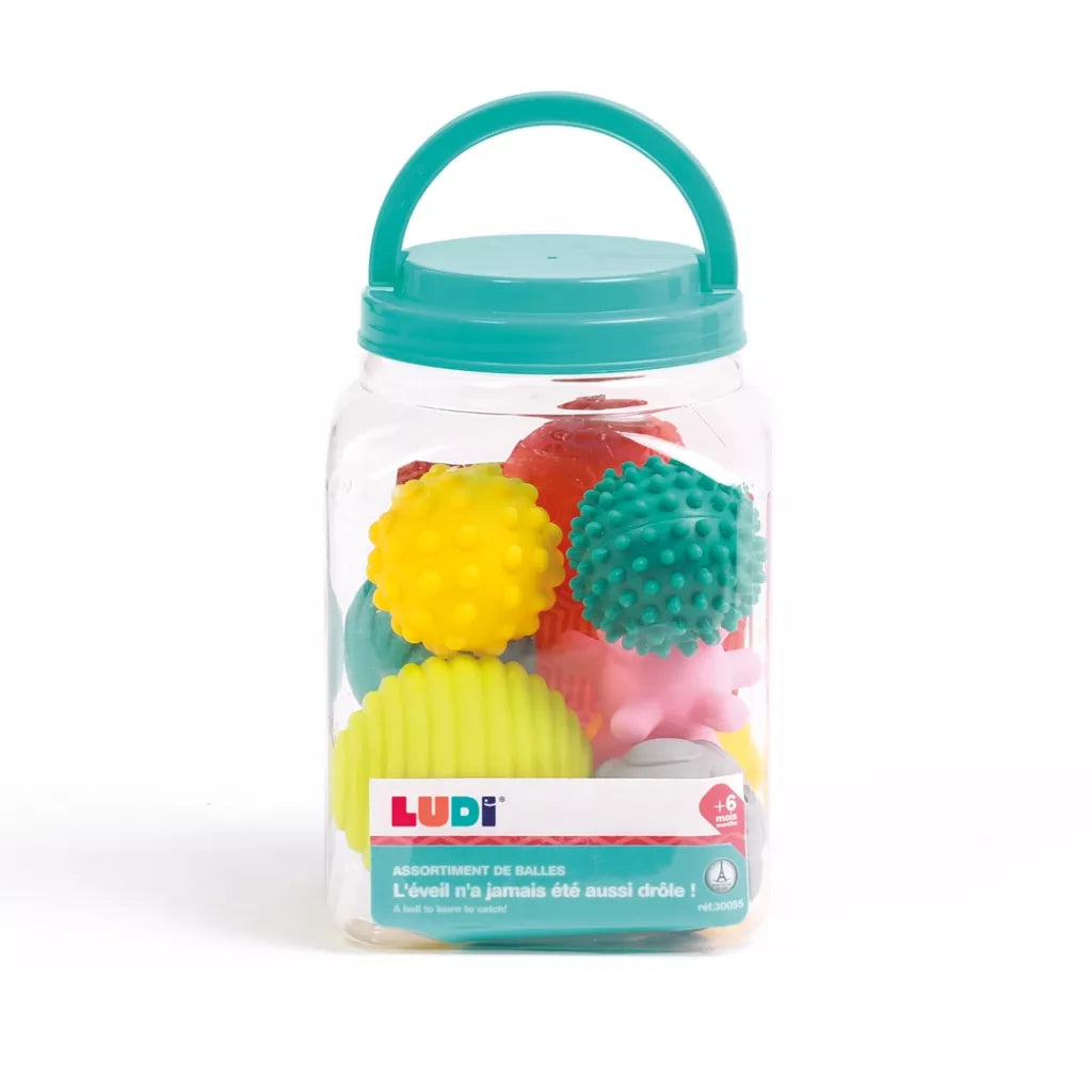 Ludì -Set di 8 sfere sensoriali