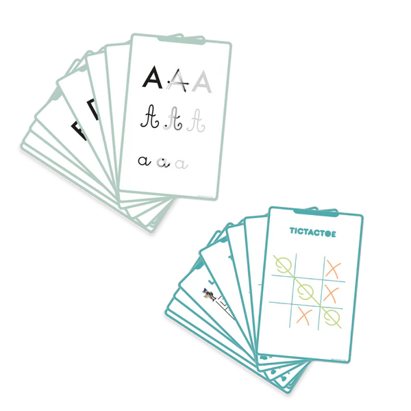 KidyWolf - Ricarica KIDYDRAW-MINI Carte- Giochi, Numeri, Lettere