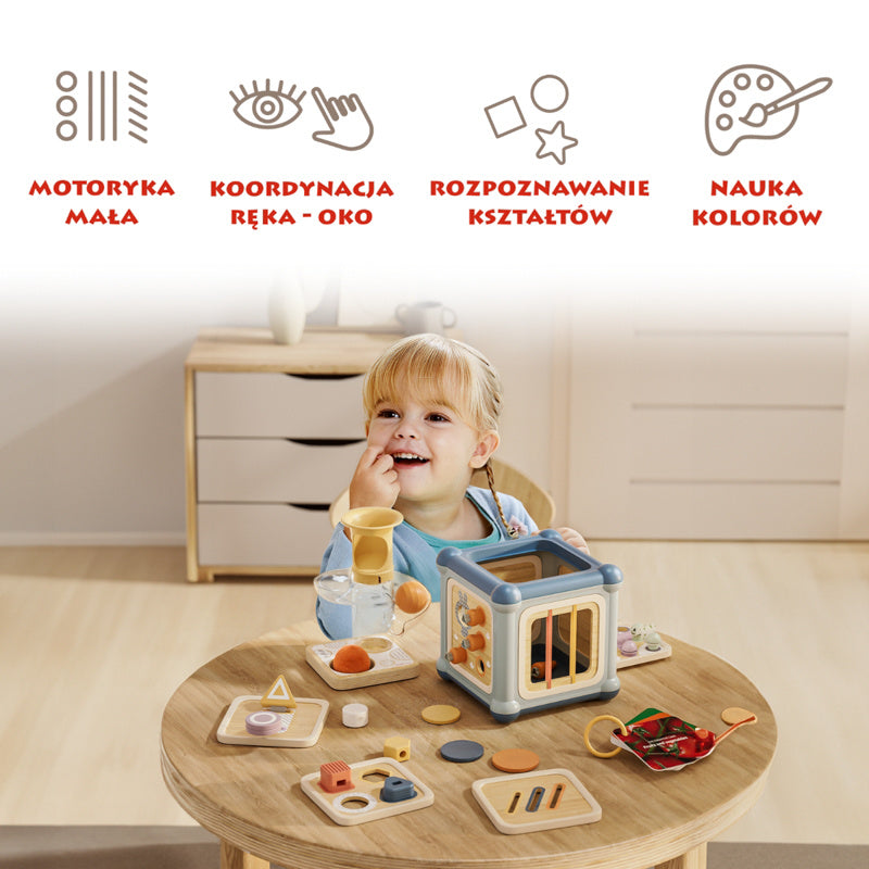 Top Bright-Cubo educativo 10 in 1 Fine Motor Master