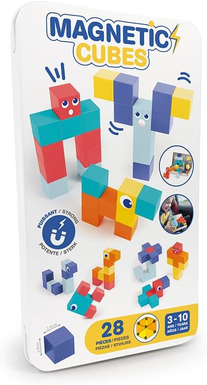Ludì - 28 Pezzi - Cubi Magnetici