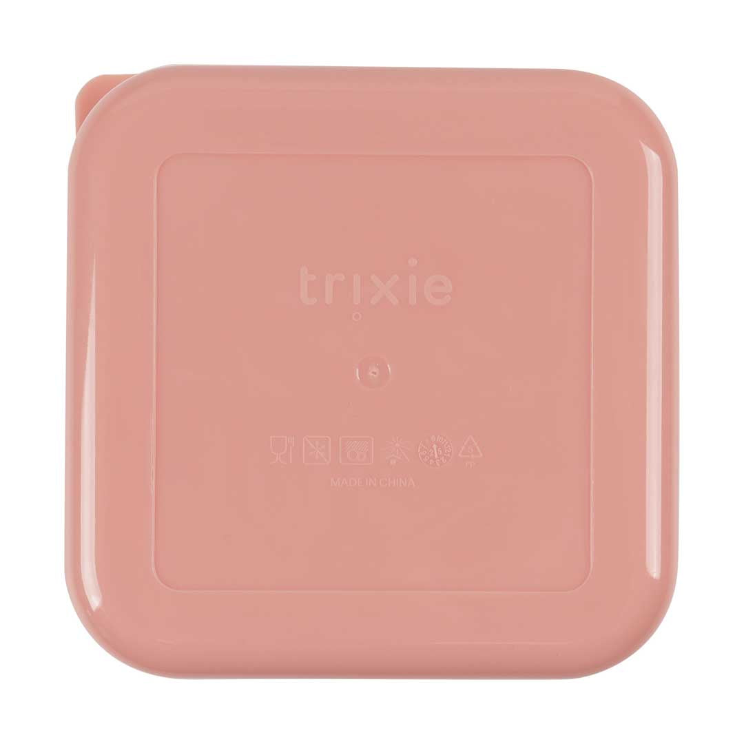 Trixie - Scatola porta snack impilabile – 3 pezzi – Signora Farfalla