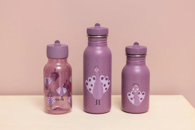 Trixie - Bottiglia in Tritan™ da 350 ml - Pavone orgoglioso