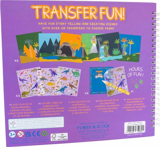 Floss & Rock - Transfer Play Dino