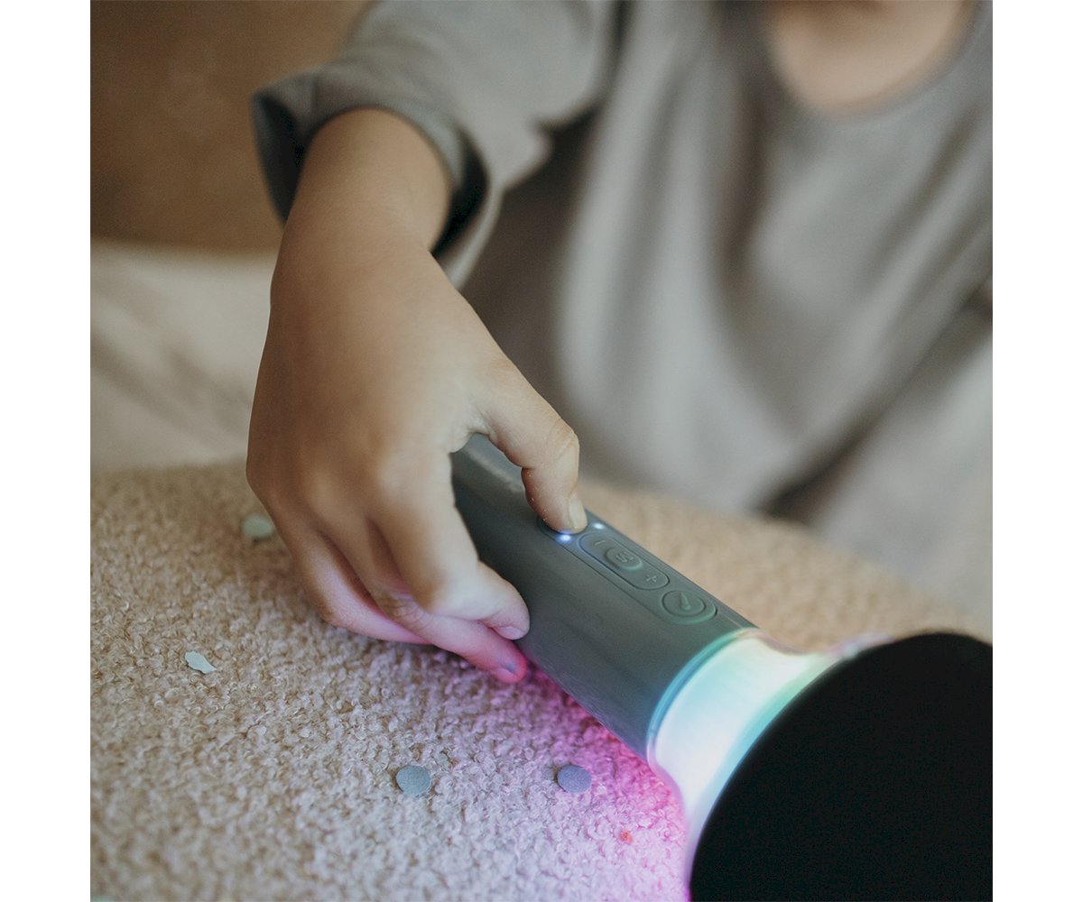 KidyWolf - Microfono Giocattolo Per Karaoke KIDYMIC - Blu