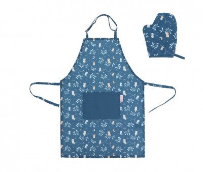 TUTETE-Set Guanto e Grembiule Foresta -Pesonalizzabile