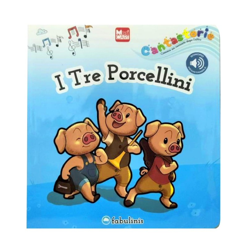 Maricart-LIBRO CANTASTORIE I TRE PORCELLINI