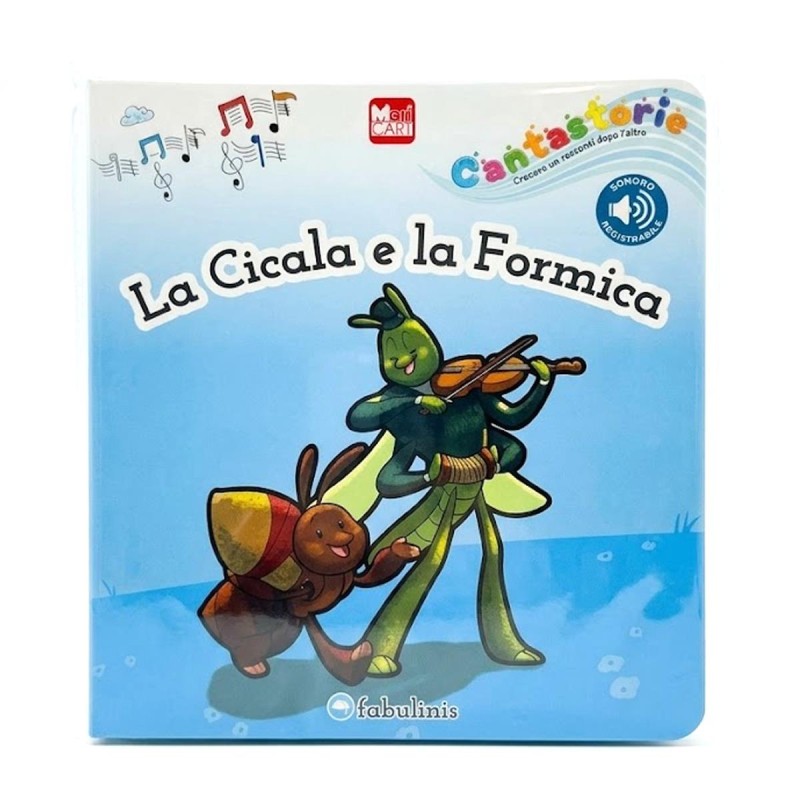 Maricart-LIBRO CANTASTORIE -La Volpe e L'Uva (Copia)