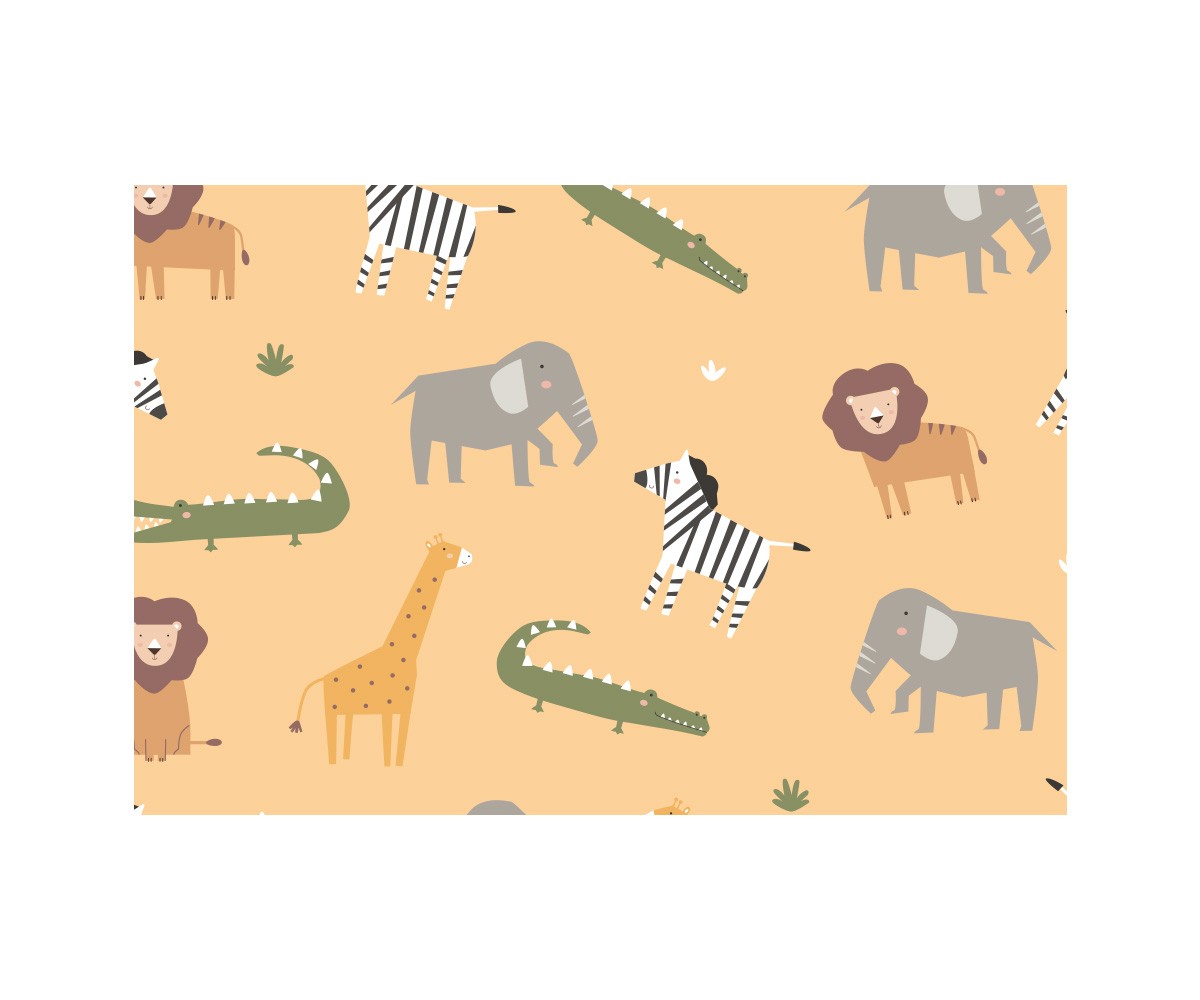 Monneka - Zainetto Spiaggia Anti Sabbia Wild Animals