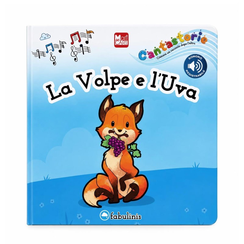 Maricart-LIBRO CANTASTORIE -La Volpe e L'Uva
