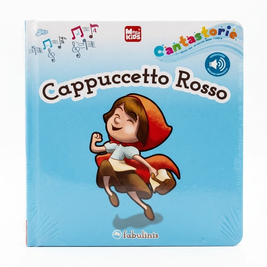Maricart-LIBRO CANTASTORIE CAPPUCCETTO ROSSO