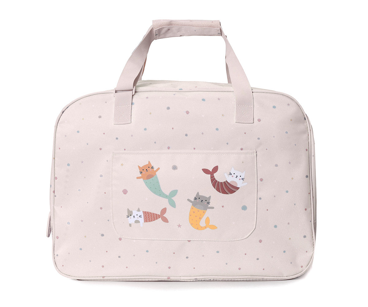 Monneka - Borsa Spiaggia Anti Sabbia Mermaid Cats