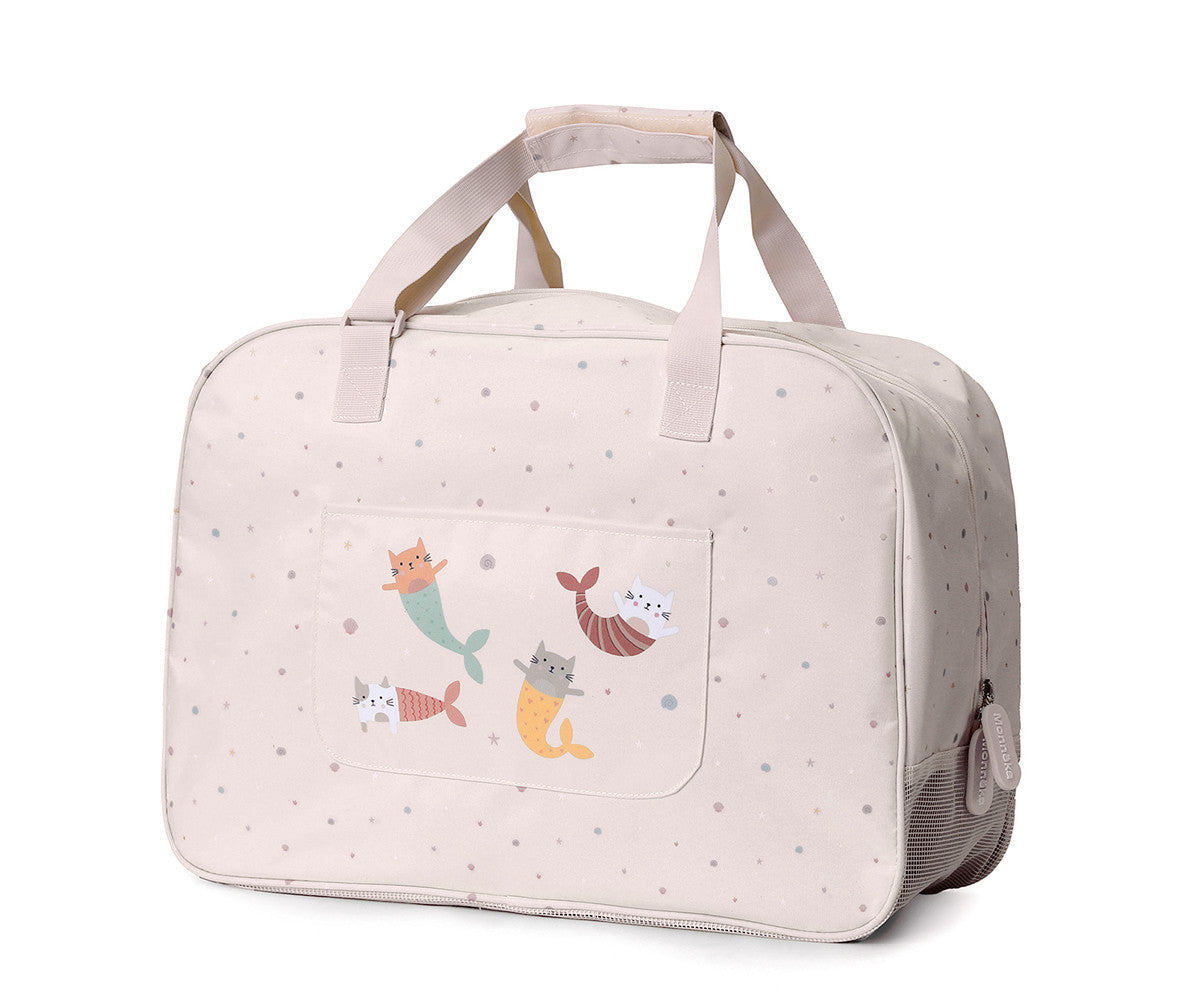 Monneka - Borsa Spiaggia Anti Sabbia Mermaid Cats