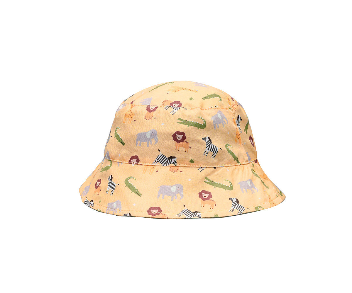 Monneka-Cappello Reversibile Wild Animals