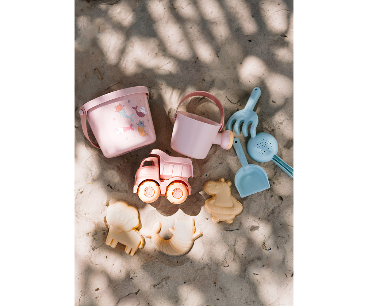 Monneka- Set Spiaggia  Mermaid Cats + Camioncino