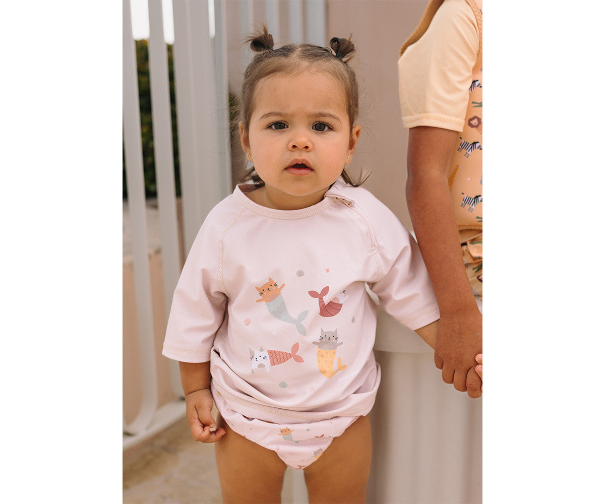 Monneka-Costume Contenitivo Volanti Mermaid Cats