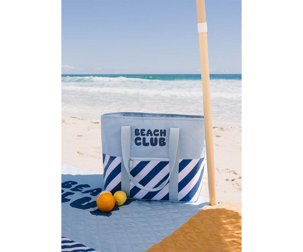 Monneka -Borsa Termica Stripes Blues & Beyond