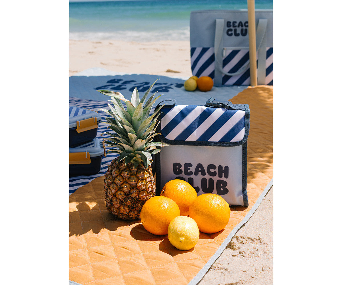 Monneka -Borsa Termica Stripes Blues & Beyond