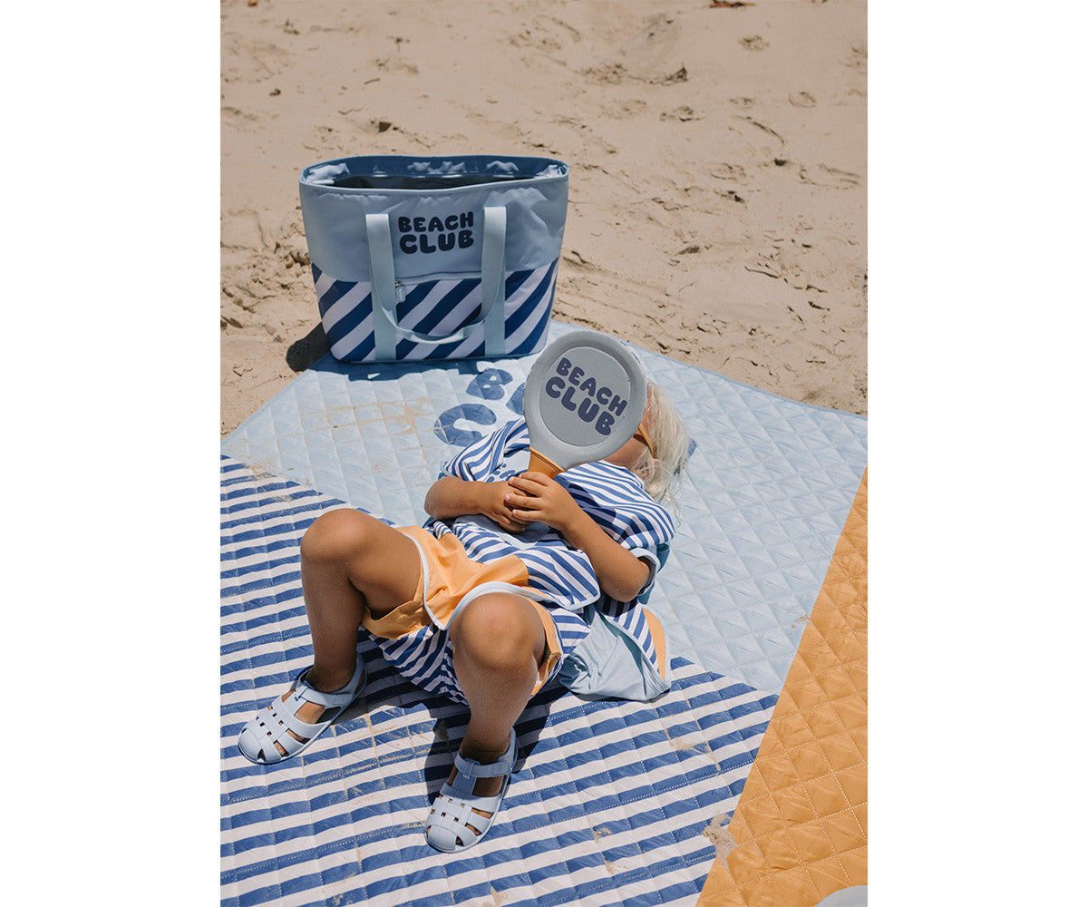 Monneka -Borsa Termica Stripes Blues & Beyond