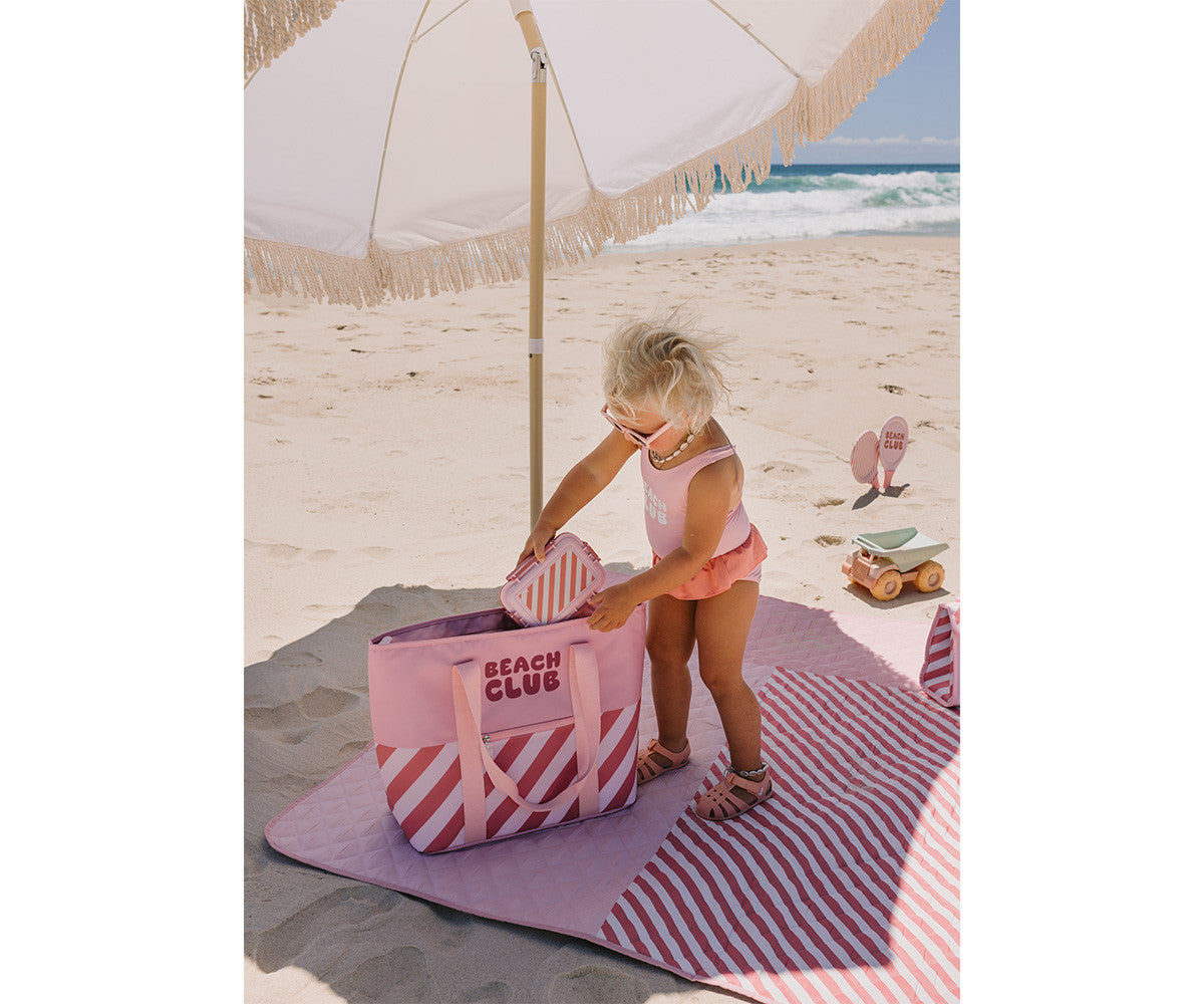 Monneka -Borsa Termica Stripes Bloom & Blush