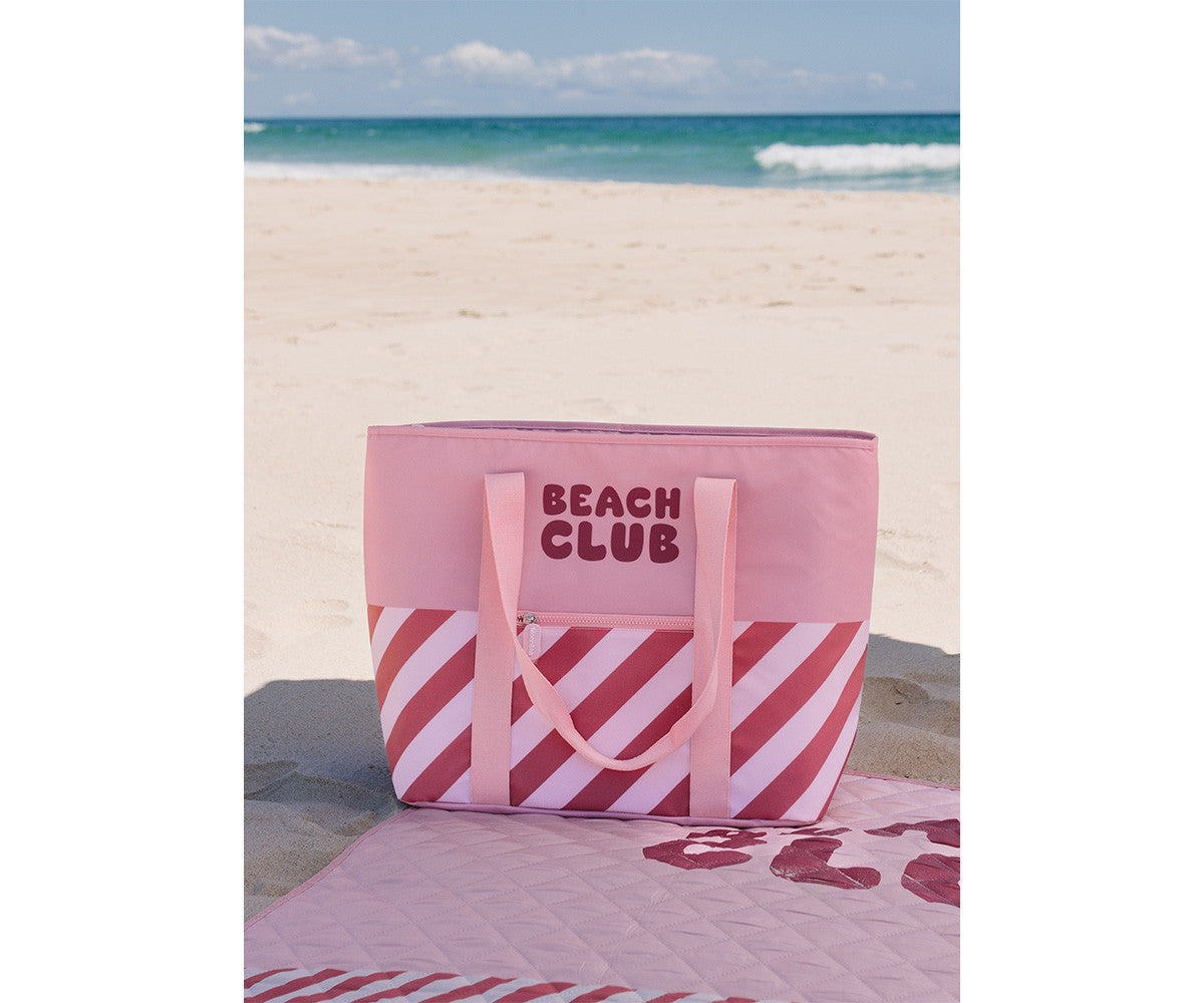 Monneka -Borsa Termica Stripes Bloom & Blush