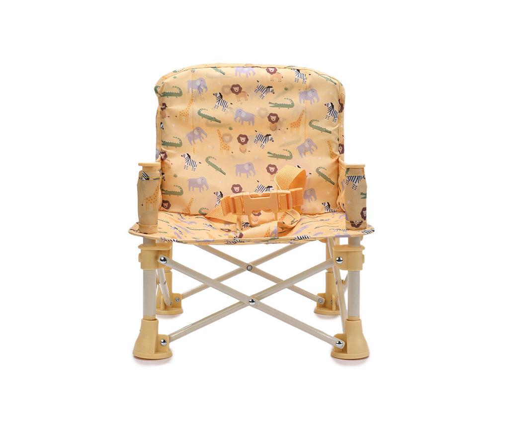 Monneka- Sedia Pieghevole per Bambini Wild Animals