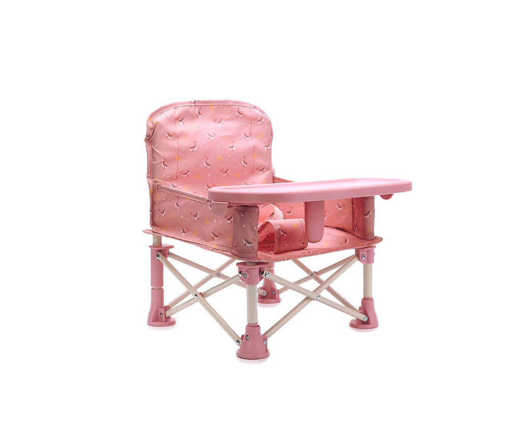 Monneka- Sedia Pieghevole per Bambini  Pink Whale