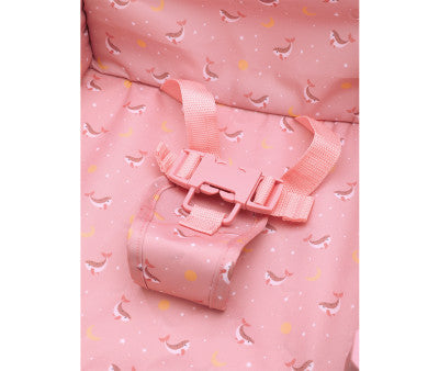 Monneka- Sedia Pieghevole per Bambini  Pink Whale
