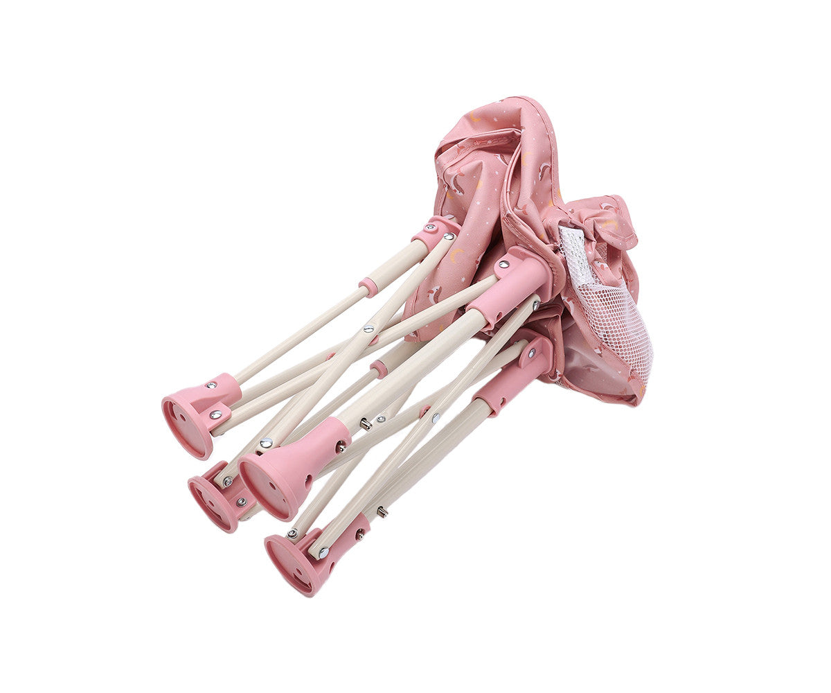 Monneka- Sedia Pieghevole per Bambini  Pink Whale