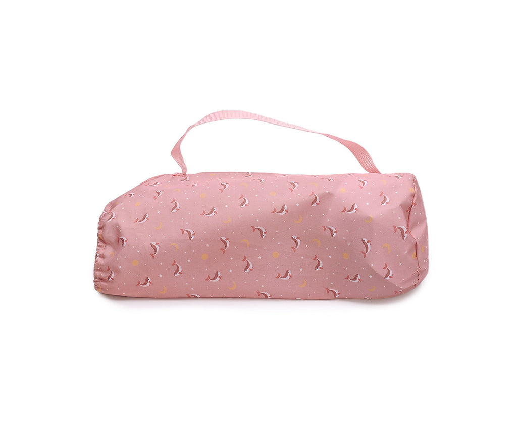 Monneka- Sedia Pieghevole per Bambini  Pink Whale