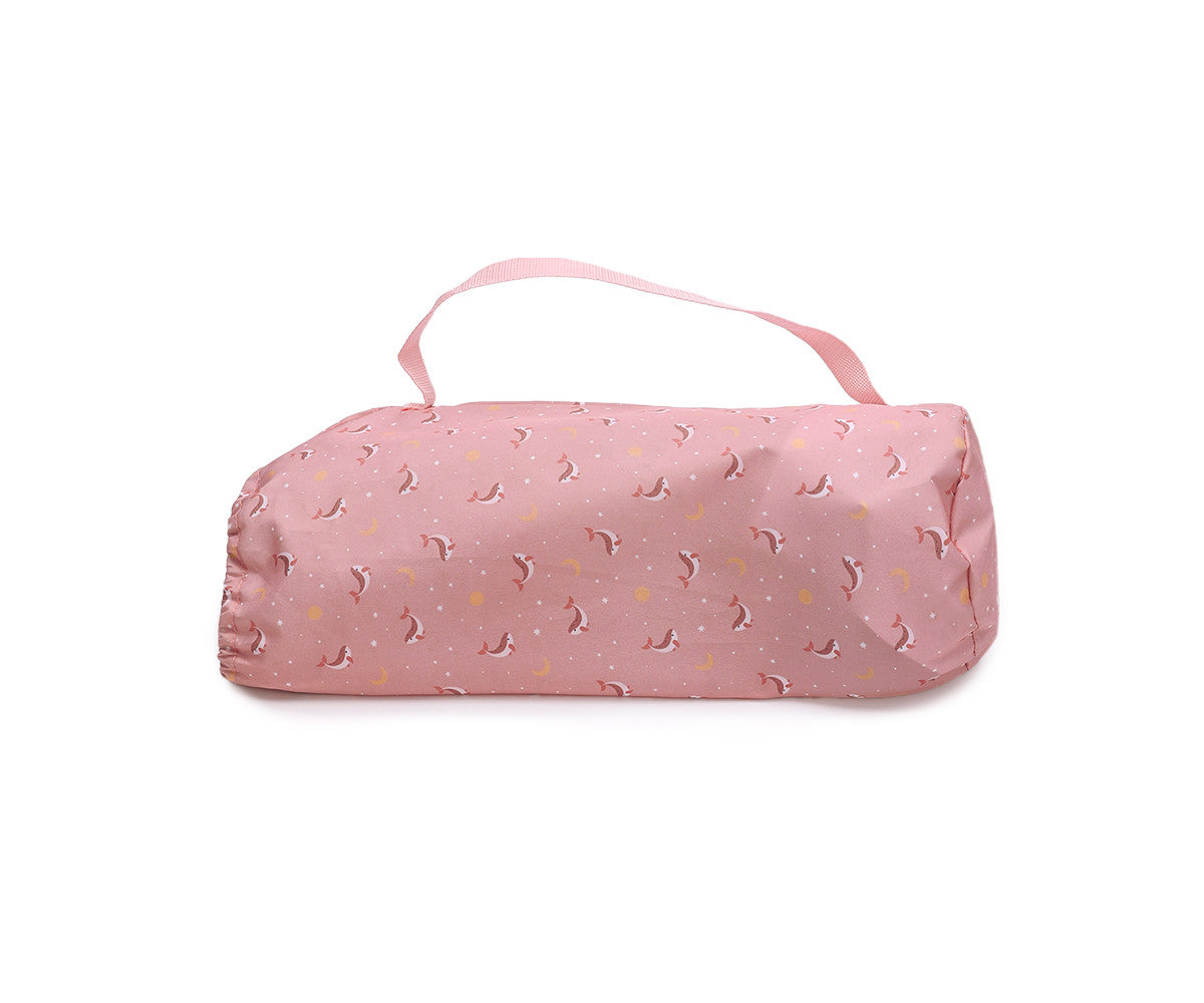 Monneka- Sedia Pieghevole per Bambini  Pink Whale