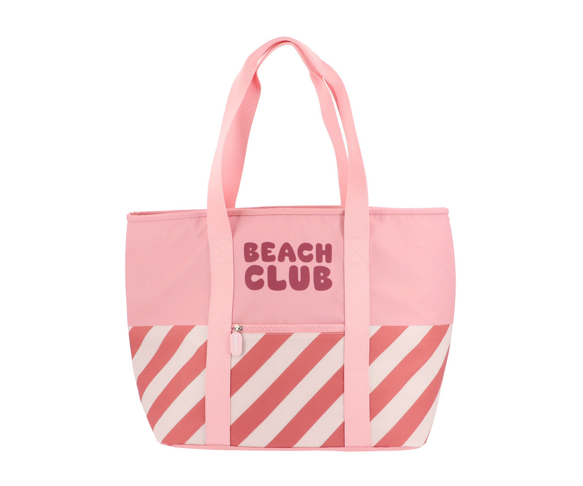 Monneka -Borsa Termica Stripes Bloom & Blush