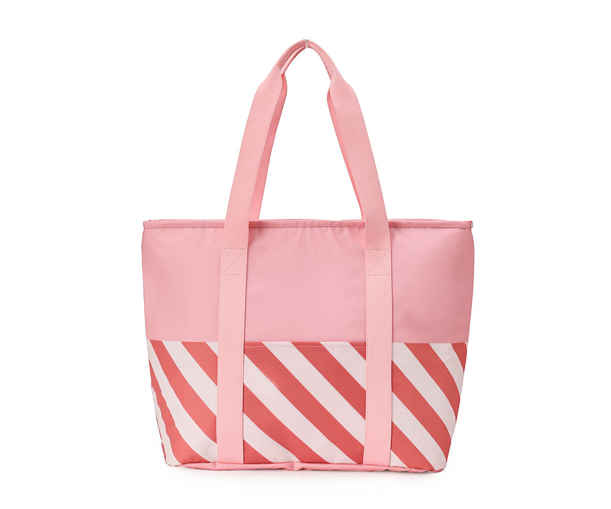 Monneka -Borsa Termica Stripes Bloom & Blush