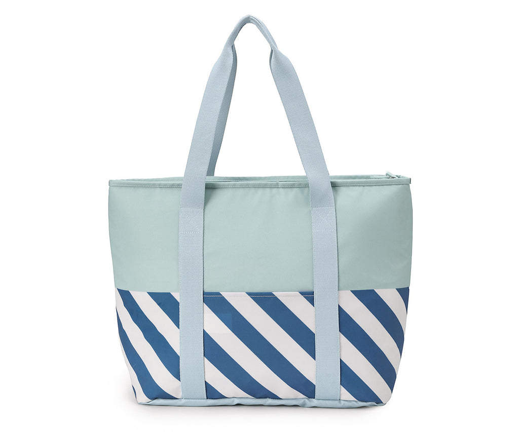 Monneka -Borsa Termica Stripes Blues & Beyond