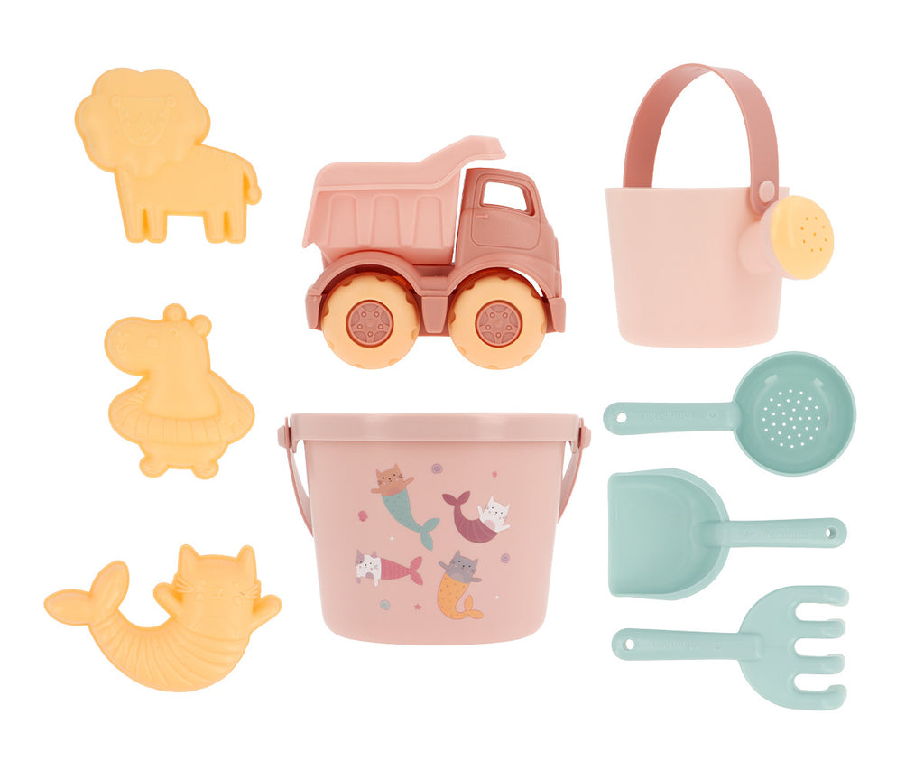 Monneka- Set Spiaggia  Mermaid Cats + Camioncino
