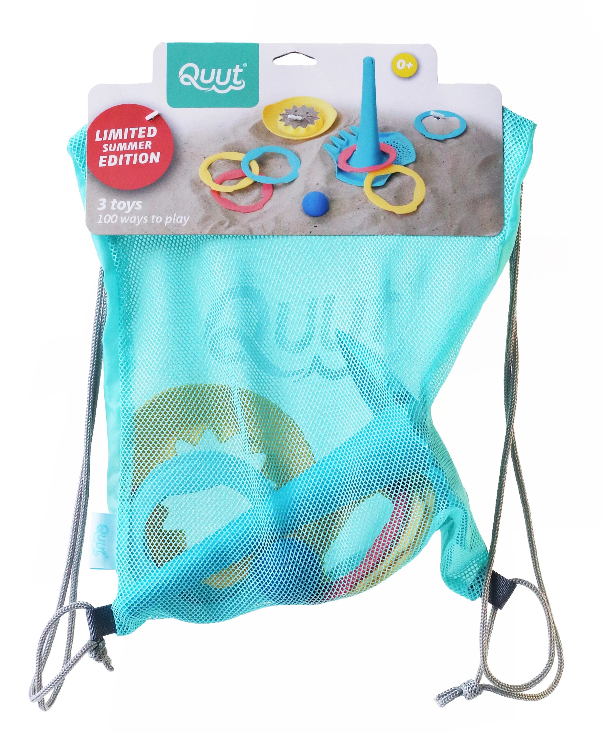 Quut -Set da spiaggia Triplet - giocare con la sabbia