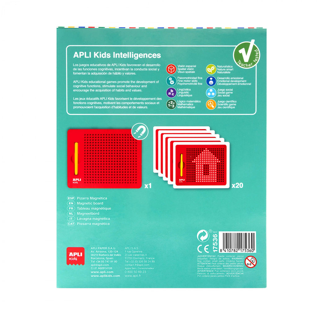 Apli Kids- LAVAGNA MAGNETICA  CON PENNA