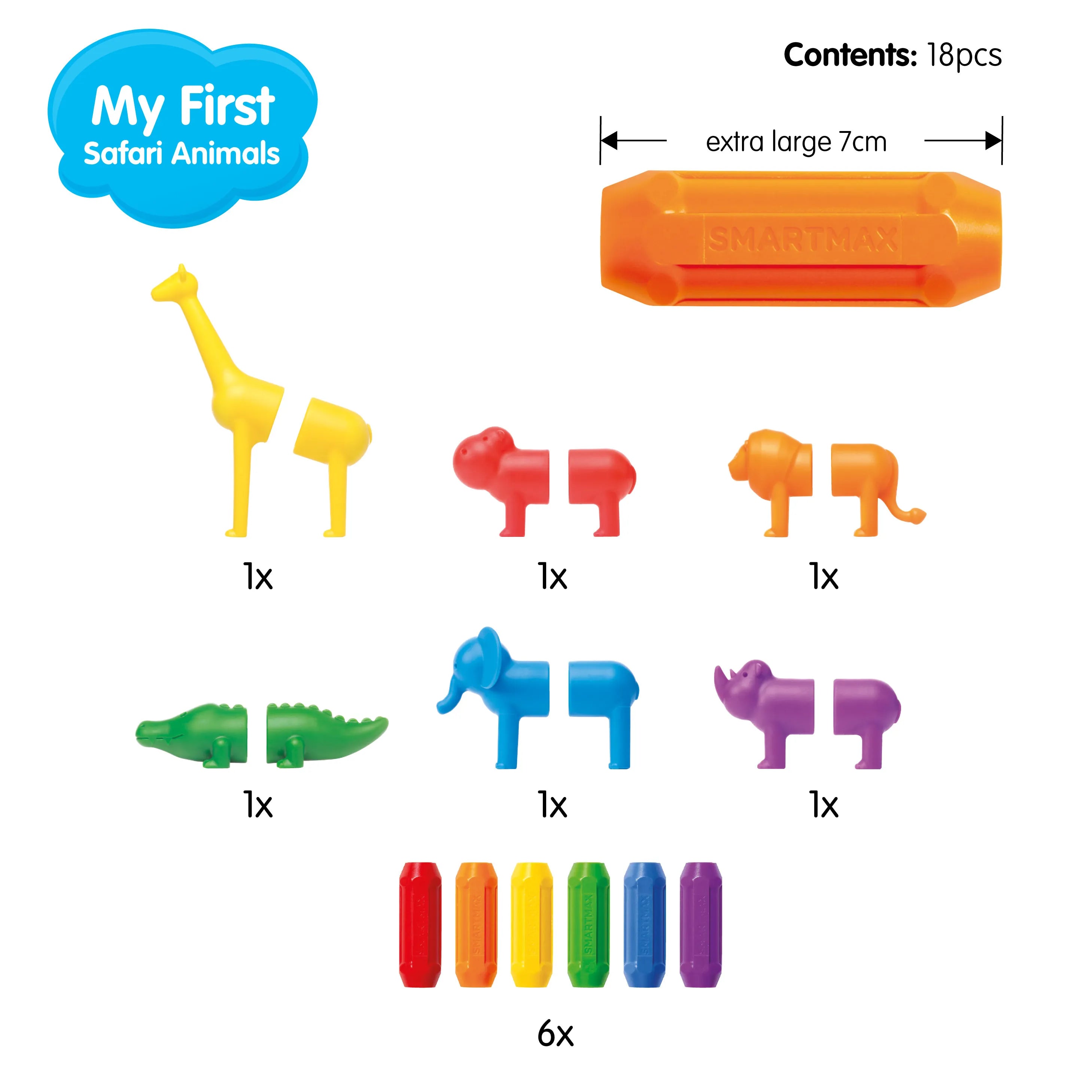 Smartmax -MY FIRST SAFARI ANIMAL
