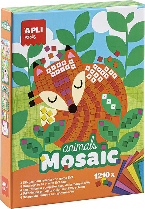APLI - Animali in Schiuma Eva Mosaic Box Kit
