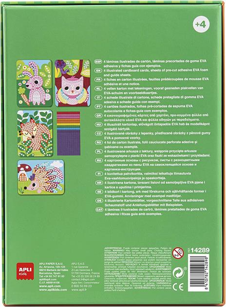 APLI - Animali in Schiuma Eva Mosaic Box Kit