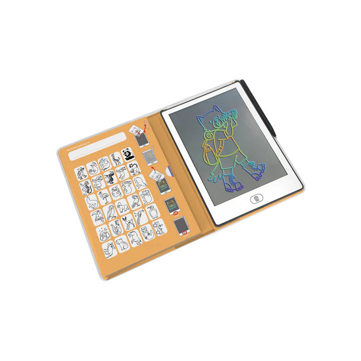 KidyWolf - Mini lavagna Da Disegno - Mini Animali