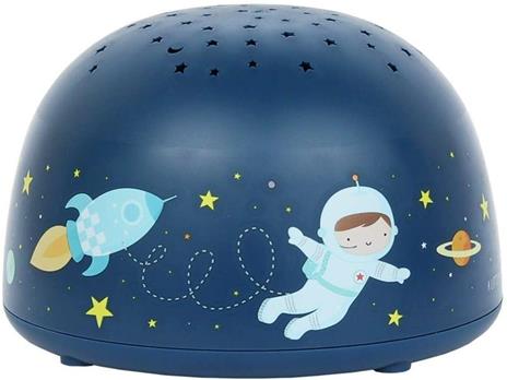 A Little Lovely Company - Lampada Con Proiettore - Stelle-Spazio