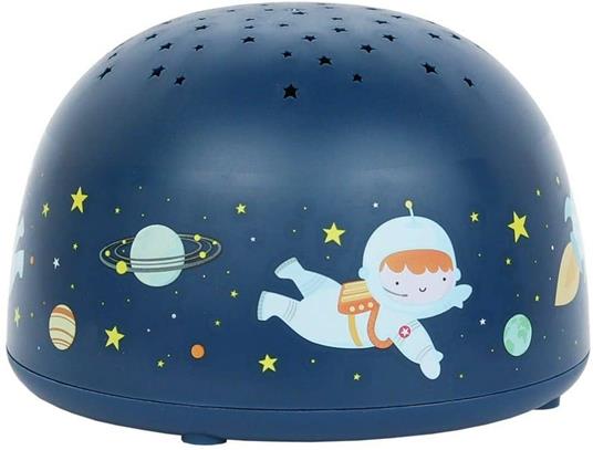 A Little Lovely Company - Lampada Con Proiettore - Stelle-Spazio